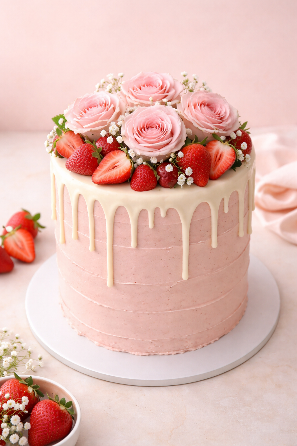 Торт на заказ в Раменском — авторское оформление, свежие ягоды, Anna Bakery