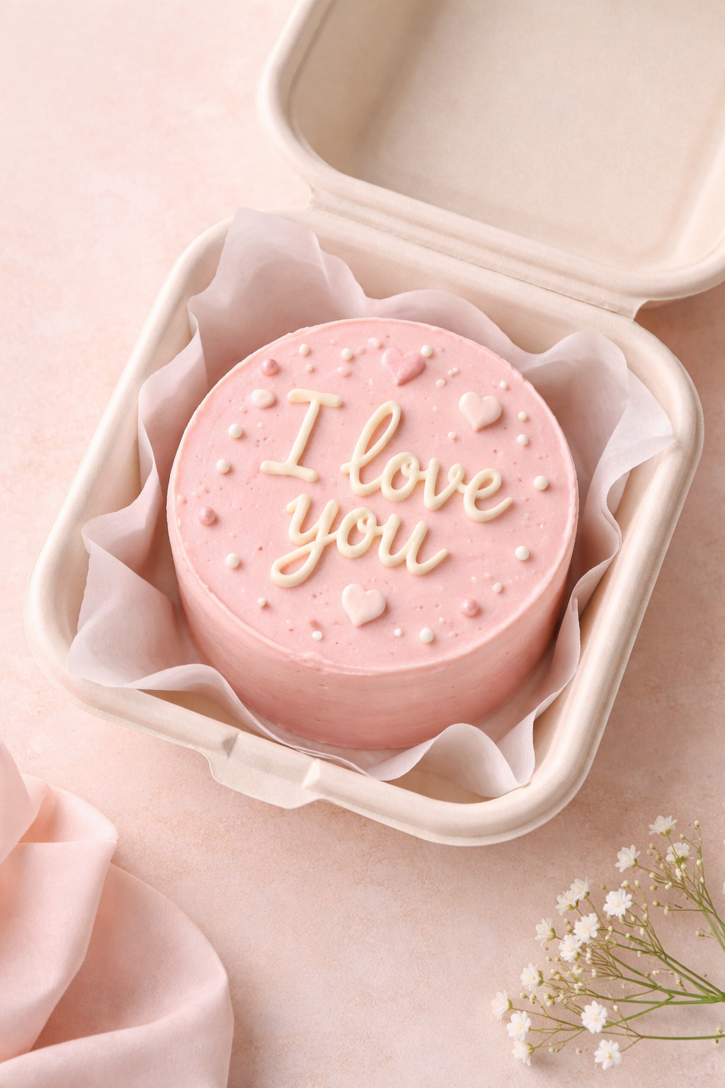 Бенто-торт на заказ Anna Bakery Раменское — маленький торт с декором